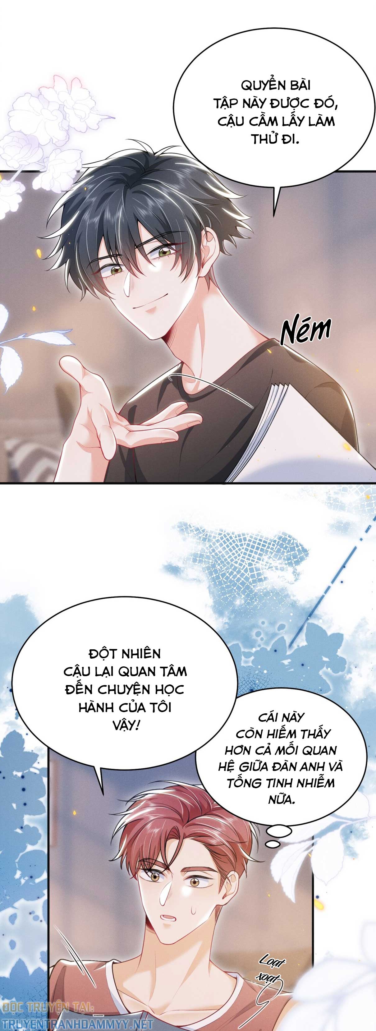 em-trai-nhin-toi-bang-cap-mat-den-toi-chap-49-9